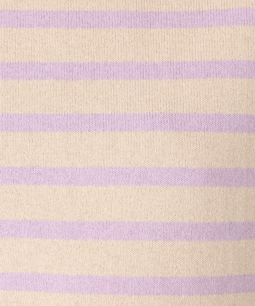 GLOBAL WORK(グローバルワーク)の「マリンボーダー半袖/835092(Tシャツ/カットソー・レディース・ホワイト/ベージュ/ブラウン/ダークブルー・MEDIUM/LARGE)」の15枚目の写真