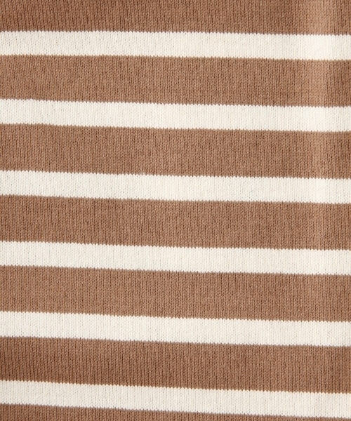 GLOBAL WORK(グローバルワーク)の「マリンボーダー半袖/835092(Tシャツ/カットソー・レディース・ホワイト/ベージュ/ブラウン/ダークブルー・MEDIUM/LARGE)」の16枚目の写真