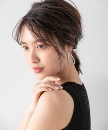 変形リングピアス
