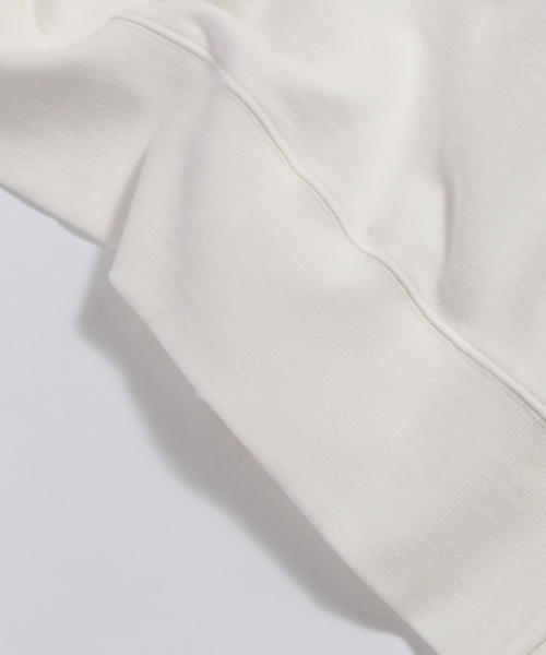 made in standard （メイドインスタンダード）の「made in standard/メイドインスタンダード  ヘビーウェイトスウェット パーカー ワンピース（ワンピース・レディース・ブラック/ベージュ/パープル/ブラウン/オフホワイト・FREE）」の10枚目の写真