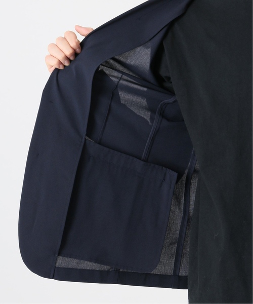 417 EDIFICE（フォーワンセブンエディフィス）の「◆《追加生産》【Begin掲載】ドライタッチトロ セットアップ（テーラードジャケット・メンズ・ブラック/ネイビー/グレー・SMALL/MEDIUM/LARGE/X-LARGE）」の16枚目の写真