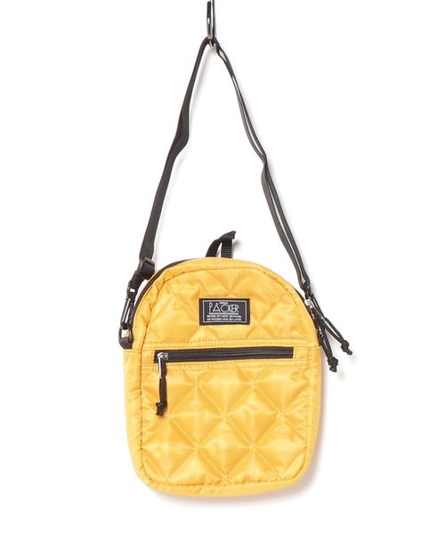 SPRUCE(スプルース)の「<SPRUCE/スプルス>ダイヤキルティング ミニショルダー(ショルダーバッグ・メンズ・ブラック/ベージュ/ネイビー/カーキ/マスタード・ONE SIZE)」の1枚目の写真