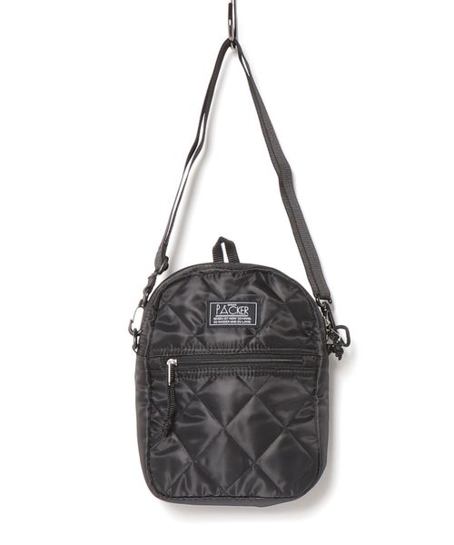 SPRUCE(スプルース)の「<SPRUCE/スプルス>ダイヤキルティング ミニショルダー(ショルダーバッグ・メンズ・ブラック/ベージュ/ネイビー/カーキ/マスタード・ONE SIZE)」の2枚目の写真