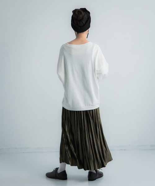 Libra Cue（リブラ キュー）の「Libra ベロアプリーツスカート（スカート・レディース・ブラック/ブラウン/グリーン・FREE）」の15枚目の写真