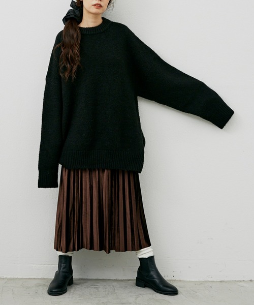 Libra Cue（リブラ キュー）の「Libra ベロアプリーツスカート（スカート・レディース・ブラック/ブラウン/グリーン・FREE）」の22枚目の写真