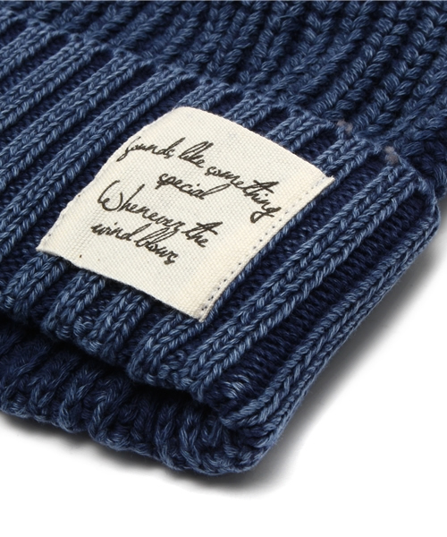 WEGO（ウィゴー）の「WEGO/ウォッシュドニットキャップ（ニットキャップ/ビーニー・メンズ・グレー/ブルー/ワイン・FREE）」の6枚目の写真