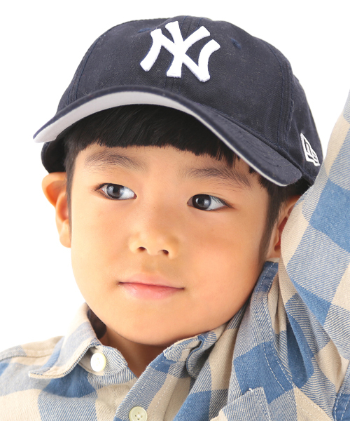 NEW ERA（ニューエラ）の「＜KIDS＞NEW ERA / 別注BASIC9-20 CAP（キャップ・キッズ・ネイビー・ONE SIZE）」の2枚目の写真