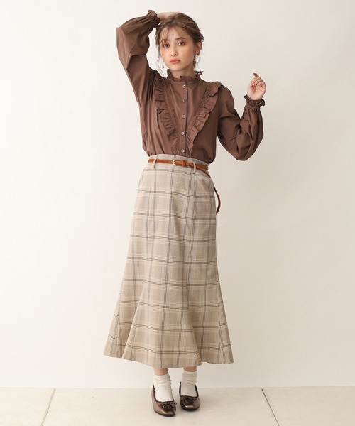 one after another NICE CLAUP（ワンアフターアナザーナイスクラップ）の「【WEB限定】バレエ シューズ（バレエシューズ・レディース・アイボリー/ブラウン系その他・SS/S/M/L/LL）」の14枚目の写真