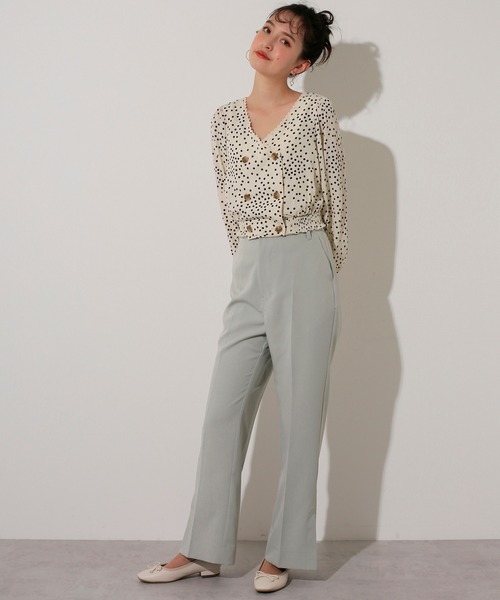 one after another NICE CLAUP（ワンアフターアナザーナイスクラップ）の「【WEB限定】バレエ シューズ（バレエシューズ・レディース・アイボリー/ブラウン系その他・SS/S/M/L/LL）」の8枚目の写真