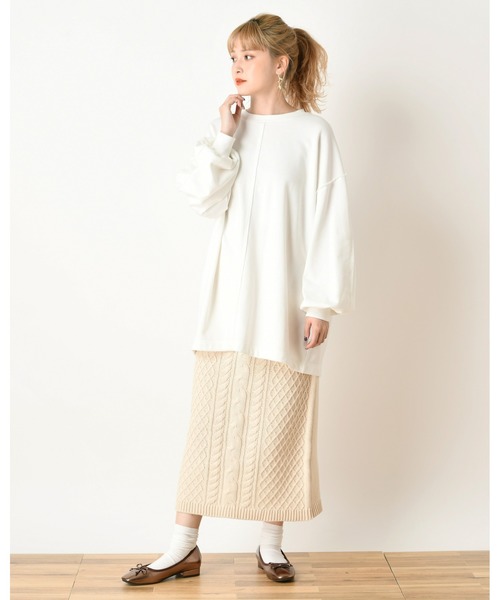 one after another NICE CLAUP（ワンアフターアナザーナイスクラップ）の「【WEB限定】バレエ シューズ（バレエシューズ・レディース・アイボリー/ブラウン系その他・SS/S/M/L/LL）」の10枚目の写真