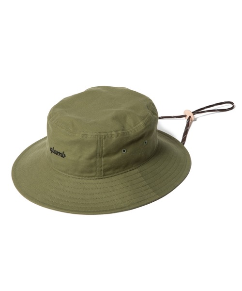 glamb(グラム)の「Botanical bucket hat / ボタニカルバケットハット(ハット)」|カーキ