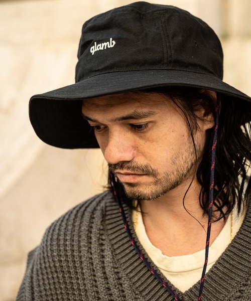 glamb(グラム)の「Botanical bucket hat / ボタニカルバケットハット(ハット)」|ブラック