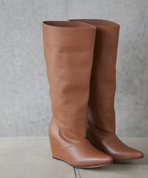 ROSE BUD（ローズバッド）の「(piu comoda)Loose Boots（ブーツ）」 WEAR