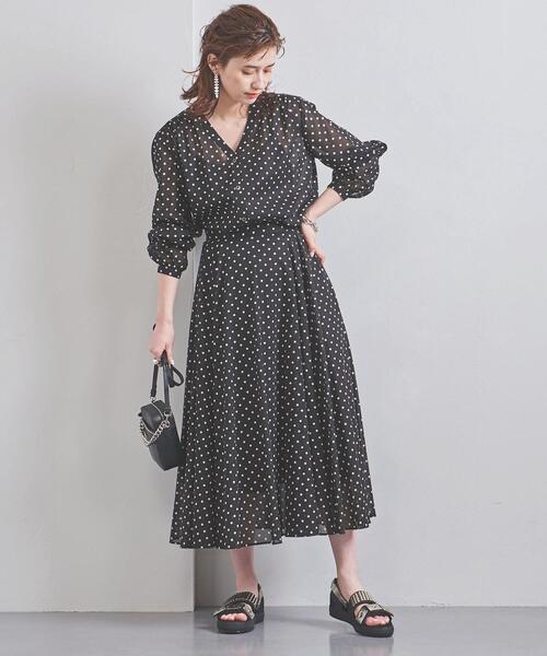 UNITED ARROWS（ユナイテッドアローズ）の「UWCS シアー フレアスカート†（スカート・レディース・ブラック/ライトピンク/ロイヤルブルー/その他1/その他2・40/34/36/38）」の18枚目の写真