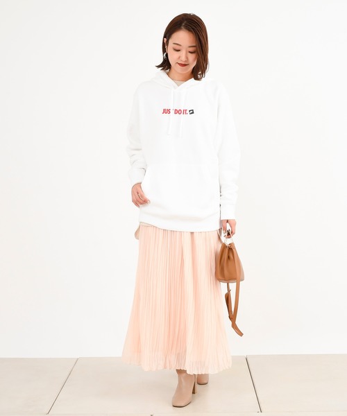 DouDou(ドゥドゥ)の「プリーツギャザースカート(スカート・レディース・ベージュ/サックスブルー/ベビーピンク・FREE)」の12枚目の写真
