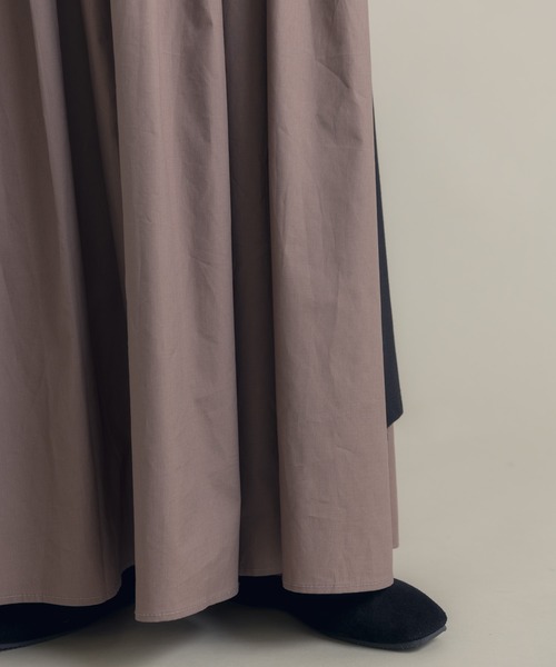 Libra Cue（リブラ キュー）の「Libra 切替セットアップワンピース（ワンピース・レディース・モカ/ブラック・FREE）」の13枚目の写真