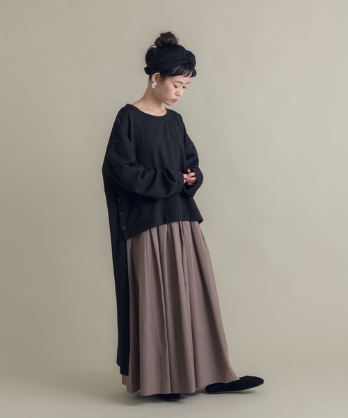 Libra Cue（リブラ キュー）の「Libra 切替セットアップワンピース（ワンピース・レディース・モカ/ブラック・FREE）」の12枚目の写真