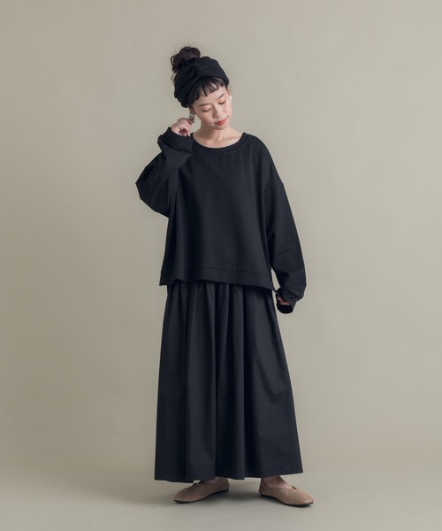 Libra Cue（リブラ キュー）の「Libra 切替セットアップワンピース（ワンピース・レディース・モカ/ブラック・FREE）」の14枚目の写真