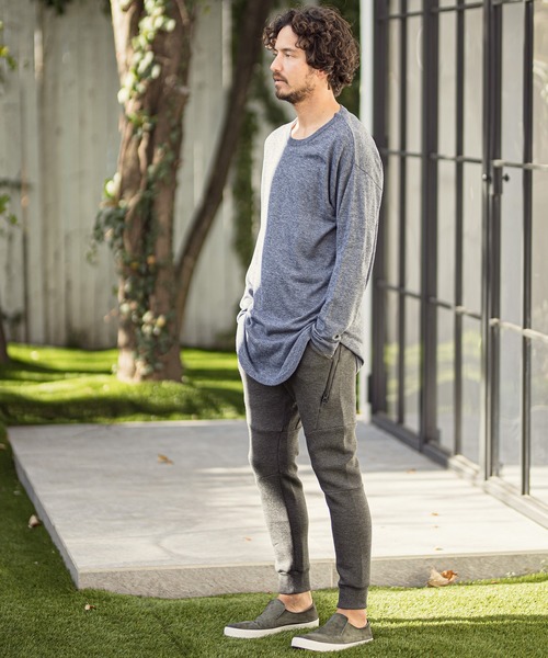 CAMBIO（カンビオ）の「mp8632-Moist Cut Easy Pants イージーパンツ（スウェットパンツ・メンズ・ブラック/グレー/チャコール・S/M/L）」の16枚目の写真