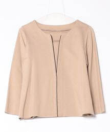 パイピング配色ポンチブラウス