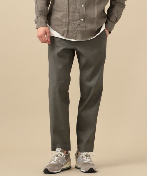 SHIPS（シップス）の「SC: SOLOTEX(R) サフィラン リネン ハイブリッド イージー パンツ 20SS（その他パンツ・メンズ・ブルー/ネイビー/オートミール/ダークブルー/ホワイト/ブラウン/ナチュラル/ライトオリーブ・X-LARGE/LARGE/MEDIUM/SMALL）」の5枚目の写真