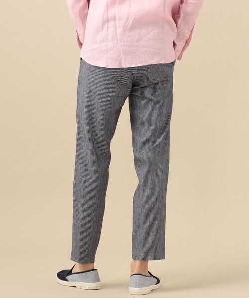 SHIPS（シップス）の「SC: SOLOTEX(R) サフィラン リネン ハイブリッド イージー パンツ 20SS（その他パンツ・メンズ・ブルー/ネイビー/オートミール/ダークブルー/ホワイト/ブラウン/ナチュラル/ライトオリーブ・X-LARGE/LARGE/MEDIUM/SMALL）」の19枚目の写真