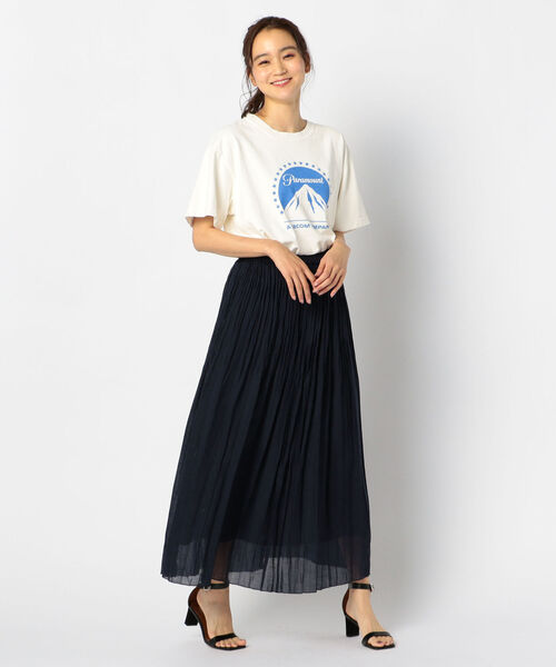 NOLLEY’S（ノーリーズ）の「【WEB限定】ワッシャーマキシスカート（スカート・レディース・ネイビー/オフホワイト/ラベンダー・FREE）」の19枚目の写真
