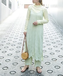 As Know As Pinky アズノゥアズピンキー ワンピース グリーン系 一覧 Wear