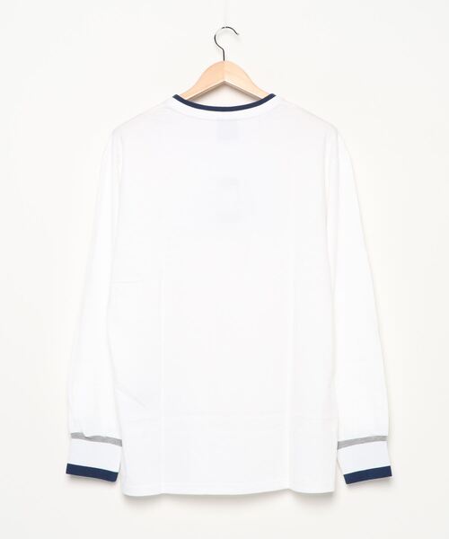 FTC（エフティーシー）の「VARSITY L/S TOP（Tシャツ/カットソー・メンズ・ホワイト/ブラック/グレー・SMALL/MEDIUM/X-LARGE/LARGE）」の4枚目の写真