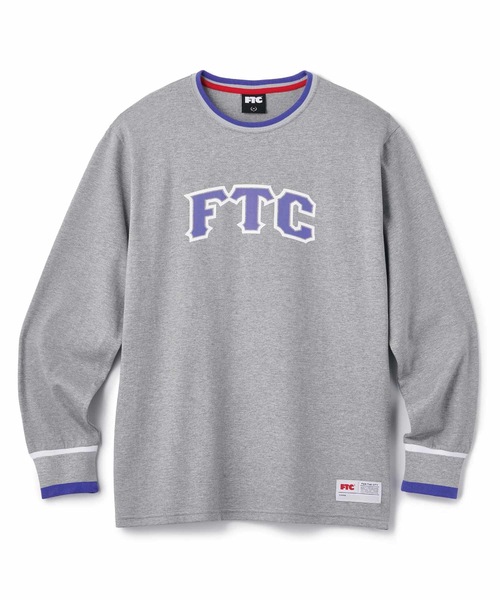 FTC（エフティーシー）の「VARSITY L/S TOP（Tシャツ/カットソー・メンズ・ホワイト/ブラック/グレー・SMALL/MEDIUM/X-LARGE/LARGE）」の3枚目の写真
