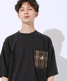 KANGOL | KANGOL(カンゴール)別注チェックポケットTシャツ(その他1～3⇒WEB限定カラー)#(Tシャツ/カットソー)