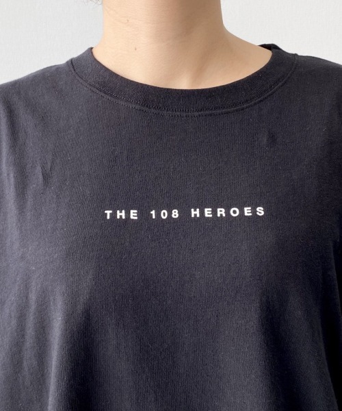 PAGEBOY(ページボーイ)の「UKIYOE Tシャツ(Tシャツ/カットソー・レディース・オフホワイト/ブラック・FREE)」の10枚目の写真