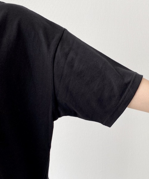 PAGEBOY(ページボーイ)の「UKIYOE Tシャツ(Tシャツ/カットソー・レディース・オフホワイト/ブラック・FREE)」の12枚目の写真