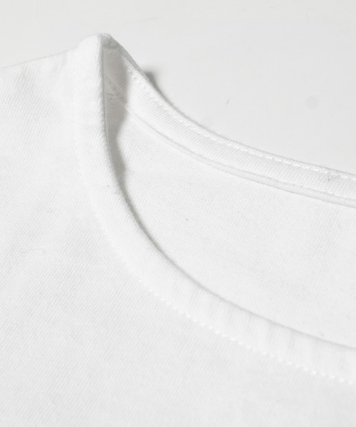 coca(coca)(コカ)の「コットンサイドスリットロンT(Tシャツ/カットソー・レディース・ライトグリーン/ブラウン/ホワイト/チャコールグレー/その他/ライトピンク/カーキ/ブラック/グレー/オートミール/グレイッシュベージュ・ONE SIZE/M/L/S)」の12枚目の写真