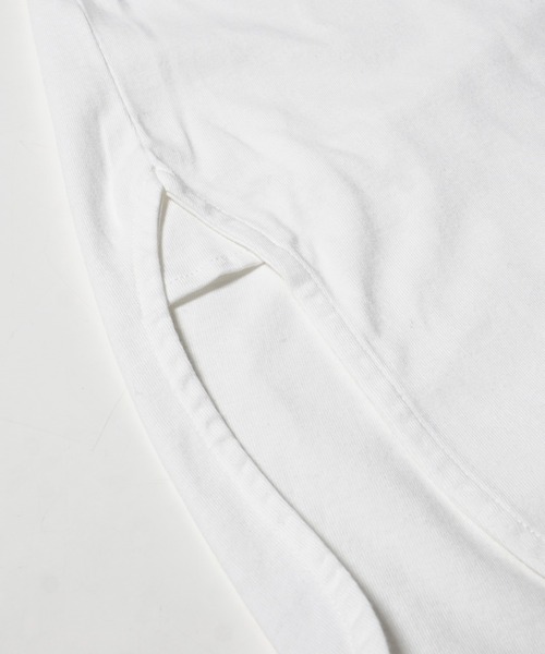 coca(coca)(コカ)の「コットンサイドスリットロンT(Tシャツ/カットソー・レディース・ライトグリーン/ブラウン/ホワイト/チャコールグレー/その他/ライトピンク/カーキ/ブラック/グレー/オートミール/グレイッシュベージュ・ONE SIZE/M/L/S)」の13枚目の写真