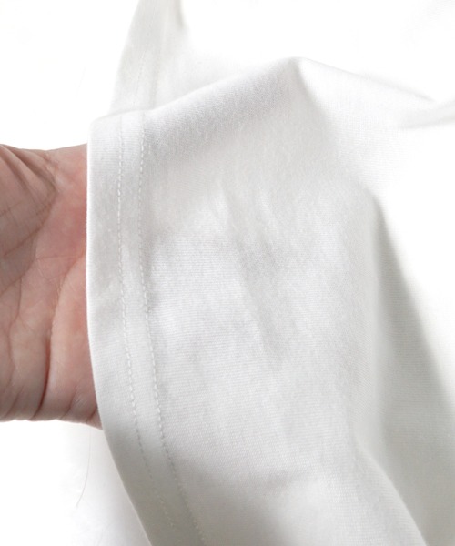 coca(coca)(コカ)の「コットンサイドスリットロンT(Tシャツ/カットソー・レディース・ライトグリーン/ブラウン/ホワイト/チャコールグレー/その他/ライトピンク/カーキ/ブラック/グレー/オートミール/グレイッシュベージュ・ONE SIZE/M/L/S)」の14枚目の写真