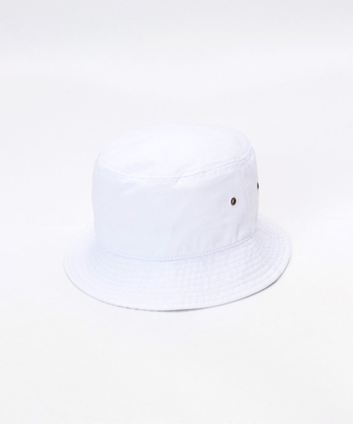 newhattan(ニューハッタン)の「newhattan バケットハット(ハット・メンズ・ホワイト/ブラック/ベージュ/オリーブ/グリーン/ライトブルー/アッシュグレー/ダークネイビー/ネイビー/レンガ・M/L)」の3枚目の写真