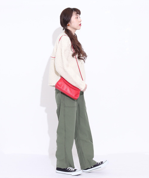 ネパール求心ケーブル ショートプルオーバー／CHILD WOMAN CHILD WOMAN（チャイルドウーマン）の「○ネパール求心ケーブル
