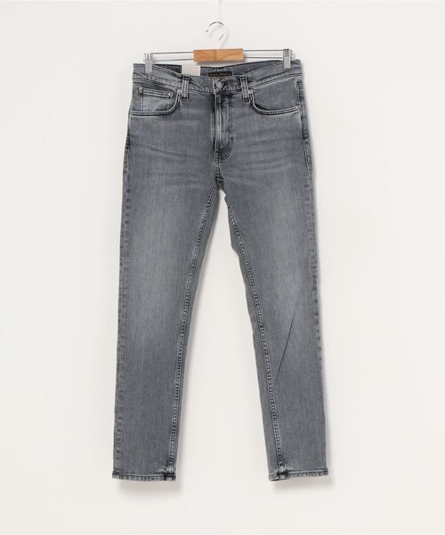 Nudie Jeans(ヌーディージーンズ)の「Lean Dean / Smooth Contrasts (レングス30) リーンディーン スリムテーパードジーンズ(デニムパンツ・メンズ・インディゴブルー・28inch/32inch/30inch/34inch/29inch/31inch/33inch)」の1枚目の写真