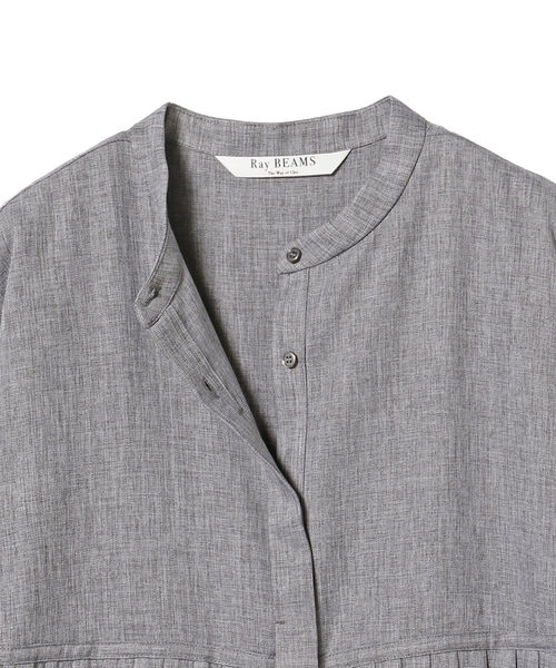 Ray Beams Beams プリーツ プリーツ キリカエ キリカエ シャツ ワンピース シャツワンピース Ray Beams レイビームス のファッション