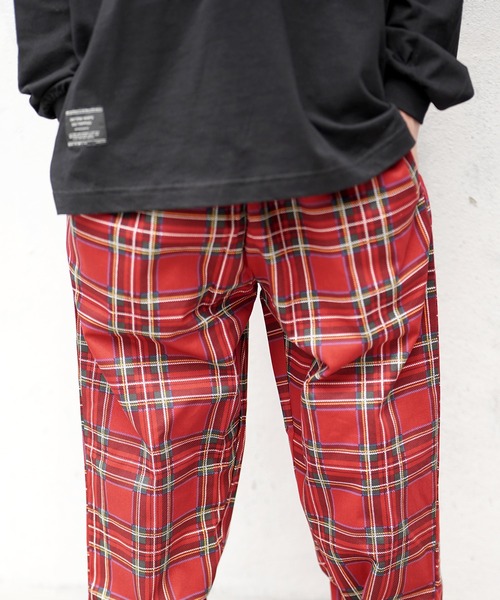 COOKMAN（クックマン）の「Cookman クックマン シェフパンツ イージーパンツ タータンレッド（その他パンツ・メンズ・レッド・SMALL/MEDIUM/LARGE）」の16枚目の写真
