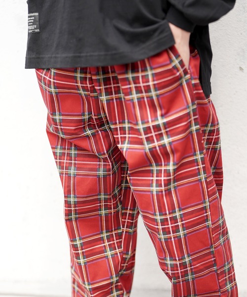 COOKMAN（クックマン）の「Cookman クックマン シェフパンツ イージーパンツ タータンレッド（その他パンツ・メンズ・レッド・SMALL/MEDIUM/LARGE）」の17枚目の写真