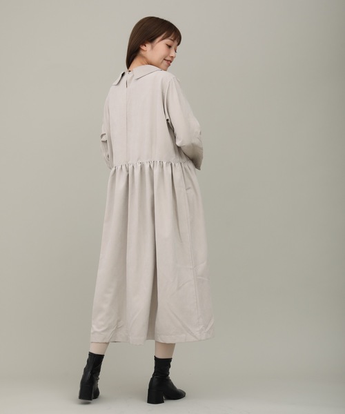 sakishimatokyo（サキシマトーキョー）の「【ZOZO限定】サキシマamp「ダブルボタンワンピース」（ワンピース・レディース・ベージュ/カーキ・FREE）」の13枚目の写真