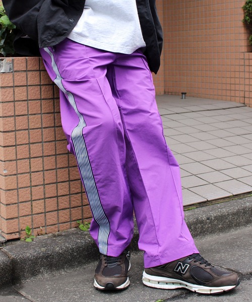 yield(イールド)の「【yield select apparel】ロクヨンクロス トラックパンツ(その他パンツ・メンズ・ブラック/ベージュ/パープル/ネイビー/ブラウン/グレー/オリーブ・M/L/XL)」の7枚目の写真
