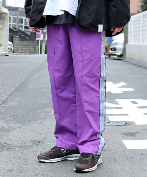 yield(イールド)の「【yield select apparel】ロクヨンクロス トラックパンツ(その他パンツ・メンズ・ブラック/ベージュ/パープル/ネイビー/ブラウン/グレー/オリーブ・M/L/XL)」の15枚目の写真