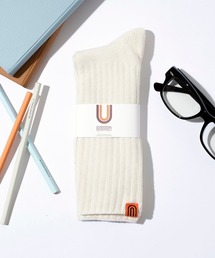 UNIVERSAL OVERALL | 【UNIVERSAL OVERALL】LU-009 LU-404 ワンウォッシュクルーソックス(ソックス/靴下)