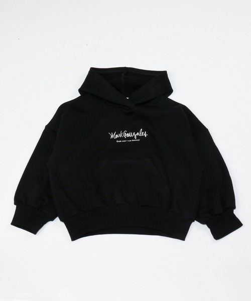 JAM & LINK（ジャムアンドリンク）の「MarkGonzales/マークゴンザレス　ロゴ刺しゅう裏毛パーカー（ベスト・キッズ・ブラック・140cm/150cm/120cm/110cm/100cm/130cm）」の9枚目の写真