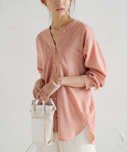 LOUNGEDRESS（ラウンジドレス）の「【WEB限定】レースUPブラウス