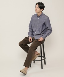 KASHIYAMA | TECH-CHINO  ストレッチノータックスリムテーパードパンツ(チノパンツ)