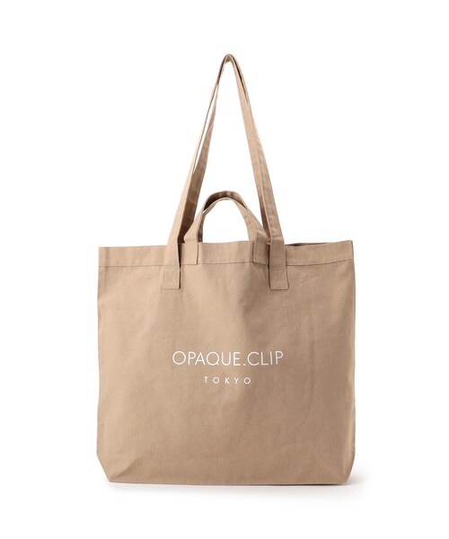 OPAQUE.CLIP(オペークドットクリップ)の「OPAQUE.CLIP エコバッグ L(エコバッグ/サブバッグ・レディース・ホワイト/ブラック/ブラウン系その他/ブラウン系その他2/ブラウン系その他3/ホワイト系1/ホワイト系2/ブラック系/ブラック系1/ホワイト系3・99)」の8枚目の写真